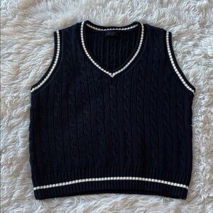 John Galt Brandy Melville V-‎ Neck Sweater Vest
